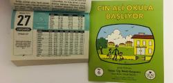 27 Nisan 2016 hediyelik orijinal Semerkand takvim yaprağı (Cin Ali kitabı hediyeli:)