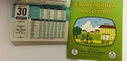 30 Nisan 2016 hediyelik orijinal Semerkand takvim yaprağı (Cin Ali kitabı hediyeli:)