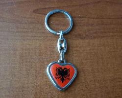 ARNAVUTLUK BAYRAK ANAHTARLIK - ROZET - MADALYA B6868