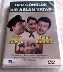 Efemera - Her Gönülde Bir Aslan Yatar Zeki Alasya Metin Akpınar 2.el DVD Film - kitantik - kitaLog