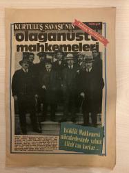 MİLLİYET - KURTULUŞ SAVAŞI'NIN OLAĞANÜSTÜ MAHKEMELERİ - YAKIN TARİHİMİZ - FASİKÜL : 25