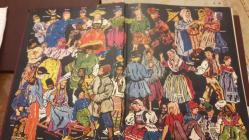 ODHAMS ENCYCLOPEDIA FOR CHİLDREN Profusely Illustrated ın Full Colour  * imzalı Renkli nefis çizimli