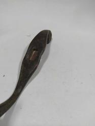 K107------1841 RUSYA POLİS KILIÇ KABZASI EL KORUMASI ANTİKA BRONZ METAL