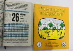 26 Nisan 2019 hediyelik orijinal Fazilet takvim yaprağı (Cin Ali kitabı hediyeli:)