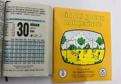 30 Nisan 2019 hediyelik orijinal Fazilet takvim yaprağı (Cin Ali kitabı hediyeli:)