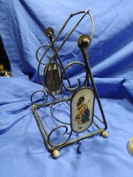 ESKİ ŞİŞE SEHPASI