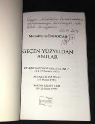 GEÇEN YÜZYILDAN ANILAR Devrek - Ankara - Bartın [İthaflı-İmzalı]