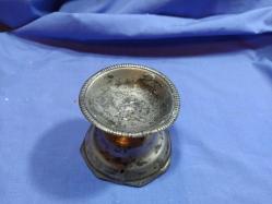 P13---ZİN METAL ANTİKA DONDURMA KASESİ