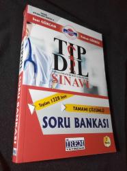 Tıp Dil (Yeni/Sıfır) Tıpta Uzmanlık İçin YABANCI DİL SINAVI  SORU BANKASI Tamamı Çözümlü 1328 Soru (YENİ/SIFIR)