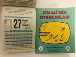 27 Mart 2021 hediyelik orijinal Fazilet takvim yaprağı (Cin Ali kitabı hediyeli:)