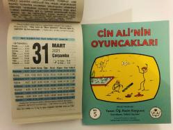 31 Mart 2021 hediyelik orijinal Fazilet takvim yaprağı (Cin Ali kitabı hediyeli:)