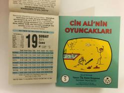 19 Şubat 2021 hediyelik orijinal Fazilet takvim yaprağı (Cin Ali kitabı hediyeli:)