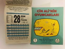28 Ocak 2021 hediyelik orijinal Fazilet takvim yaprağı (Cin Ali kitabı hediyeli:)