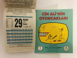 29 Ocak 2021 hediyelik orijinal Fazilet takvim yaprağı (Cin Ali kitabı hediyeli:)