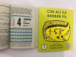 4 Temmuz 2022 hediyelik orijinal Fazilet takvim yaprağı (Cin Ali kitabı hediyeli:)