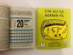 20 Şubat 2022 hediyelik orijinal Fazilet takvim yaprağı (Cin Ali kitabı hediyeli:)