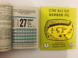 27 Şubat 2022 hediyelik orijinal Fazilet takvim yaprağı (Cin Ali kitabı hediyeli:)