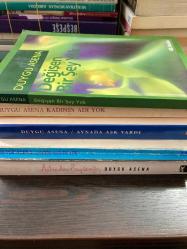 Duygu Asena seri- 5 kitap- kadının adı yok, değişen bir yer yok, aynada  aşk  vardı, aslında aşk da yok,aslında özgürsün
