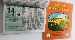 14 Haziran 2004 hediyelik orijinal Diyanet takvim yaprağı (Cin Ali kitabı hediyeli:)