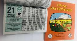 21 Haziran 2004 hediyelik orijinal Diyanet takvim yaprağı (Cin Ali kitabı hediyeli:)
