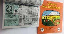 23 Haziran 2004 hediyelik orijinal Diyanet takvim yaprağı (Cin Ali kitabı hediyeli:)