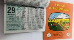 29 Haziran 2004 hediyelik orijinal Diyanet takvim yaprağı (Cin Ali kitabı hediyeli:)