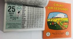 25 Mayıs 2004 hediyelik orijinal Diyanet takvim yaprağı (Cin Ali kitabı hediyeli:)