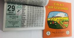29 Mayıs 2004 hediyelik orijinal Diyanet takvim yaprağı (Cin Ali kitabı hediyeli:)