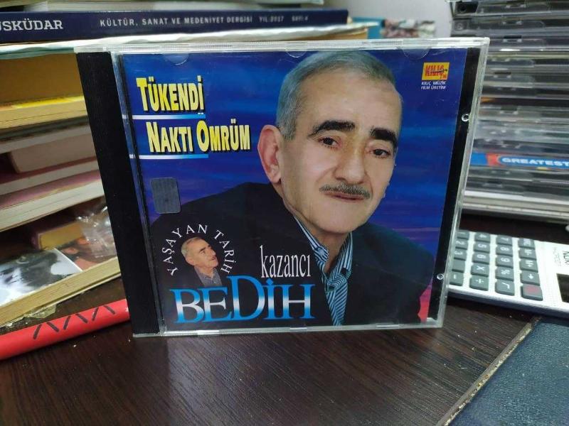 KAZANCI BEDİH TÜKENDİ NAKTI ÖMRÜM CD Efemera kitantik  