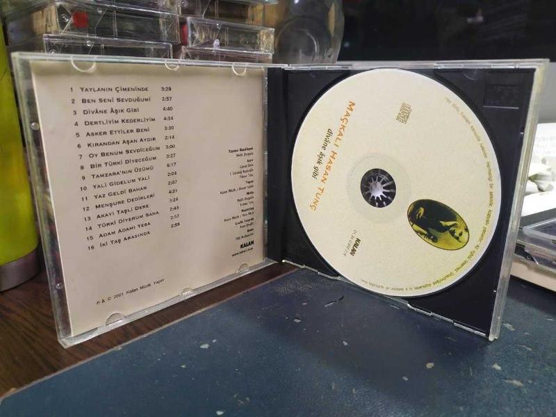 MAÇKALI HASAN TUNÇ DİVÂNE ÂŞIK GİBİ KALAN ARŞİV SERİSİ CD  