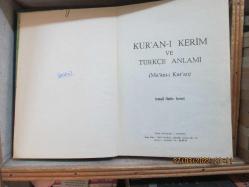 KUR'AN-I KERİM VE TÜRKÇE MEALİ