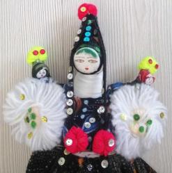 Eskilerden Anadolu İşi Bez Bebek - Temiz Yöresel Bebek no 9