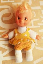 VİNTAGE PLASTİK BEBEK ETLİ BEBEK