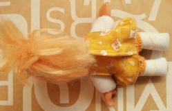 VİNTAGE PLASTİK BEBEK ETLİ BEBEK