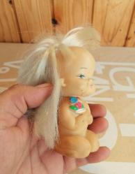 VİNTAGE ORJİNAL PLASTİK FİGÜR ETLİ PLASTİK BEBEK