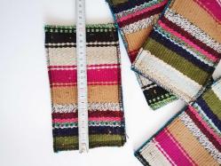 Antika Çanta El Dokuma Kilimden Para Çantası Yöresel Eski Saten Kumaş Kaplı no 2