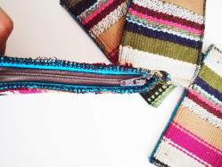 Antika Çanta El Dokuma Kilimden Para Çantası Yöresel Eski Saten Kumaş Kaplı no 2