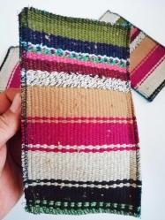 Antika Çanta El Dokuma Kilimden Para Çantası Yöresel Eski Saten Kumaş Kaplı no 2