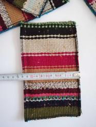 Antika Çanta El Dokuma Kilimden Para Çantası Yöresel Eski Saten Kumaş Kaplı no 2