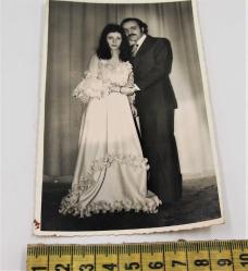 Eskilerden Siyah Beyaz Fotoğraf Gelin Damat