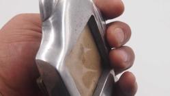 Dökme Alüminyum Fotoğraf Resim Çerçevesi Çaydanlık Şeklinde Minik Çerçeve Otantik Yöresel