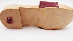 Sanat Taciri El Yapımı Karikatür Karagöz Hacıvat Nalin - Duvar SüsüTakunya - Ahşap Terlik no 2