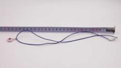 Sanat Taciri- El Yapımı El İş Eskilerden Cam Nazar Boncuklu Kolye - Bileklik - Takı Turuncu