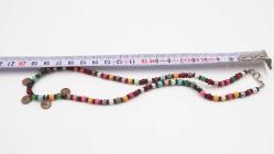 Sanat Taciri- El İşi Eskilerden Antika Tuğra Paralı Boncuk Kolye