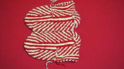 Sanat Taciri- Eskilerde El işi Örme Patik Otantik - Çeyizlik