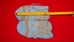 Sanat Taciri- Eskilerde El işi Örme Patik Otantik - Çeyizlik