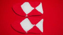 Sanat Taciri- Eskilerde El işi Örme Patik Otantik - Çeyizlik