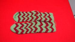 Sanat Taciri- Eskilerde El işi Örme Patik Otantik - Çeyizlik