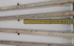 1 Adet Ay yıldız Başlıklı Eskort Demiri - Türk Bayrağı - Metal Özel Yapım Demir