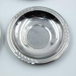 Eski - Ok Kenar - 4 Adet Çay Bardağı Tabağı -- Mini Çerezlik - Lokumluk - Şekerlik -- Lot - 13